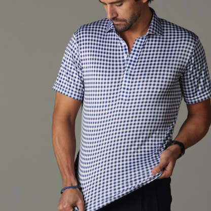 Semi-Spread Collar Polo (Buy 2 Free Shipping)