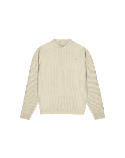 Vertical Print Loose Sweater