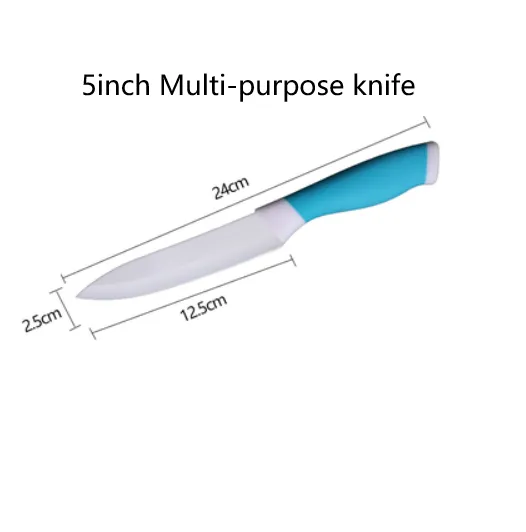 KD Knife Fünfteiliges Keramikmesserset