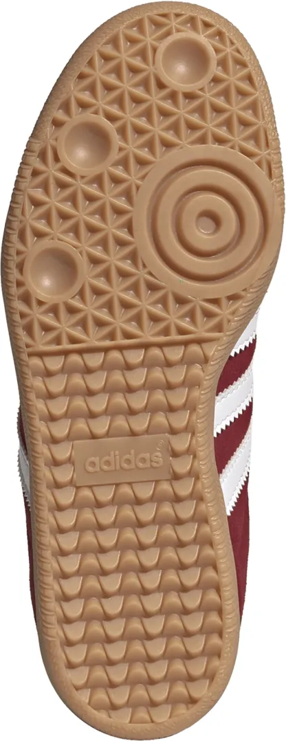adidas Kids' Grade School Samba OG Shoes - Team Victory Red/Ftwr White/Gum 2 - View 3