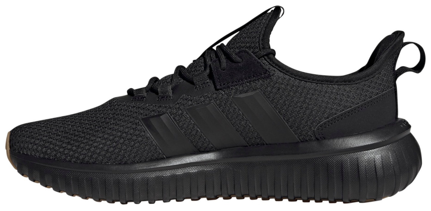 adidas Men's Kaptir 4.0 Shoes - Black/Core Black/Gum - View 4