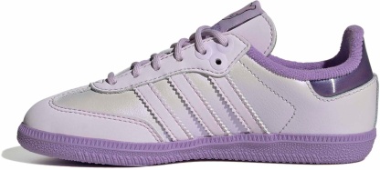 adidas x Pokémon Kids' Preschool Samba OG Shoes - Lavender/Lavender/Violet - View 4