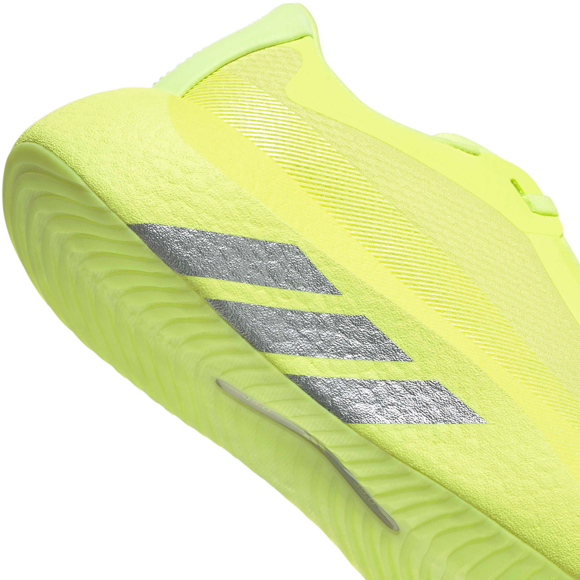 adidas Women's Hyperboost Edge Running Shoes - Hi-Res Yellow/Matte Silver/Lgh Solid Grey - View 8