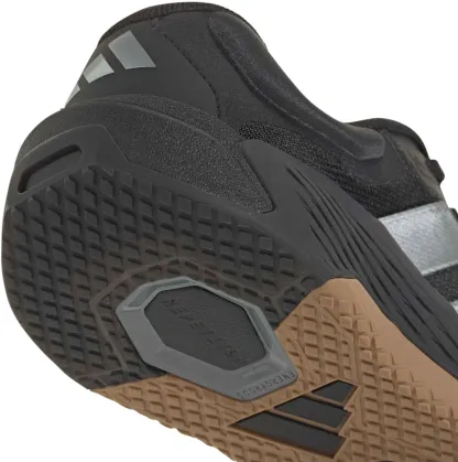 adidas Women's Dropset 4 Power Training Shoes - Core Black/Iron Metallic - View 6