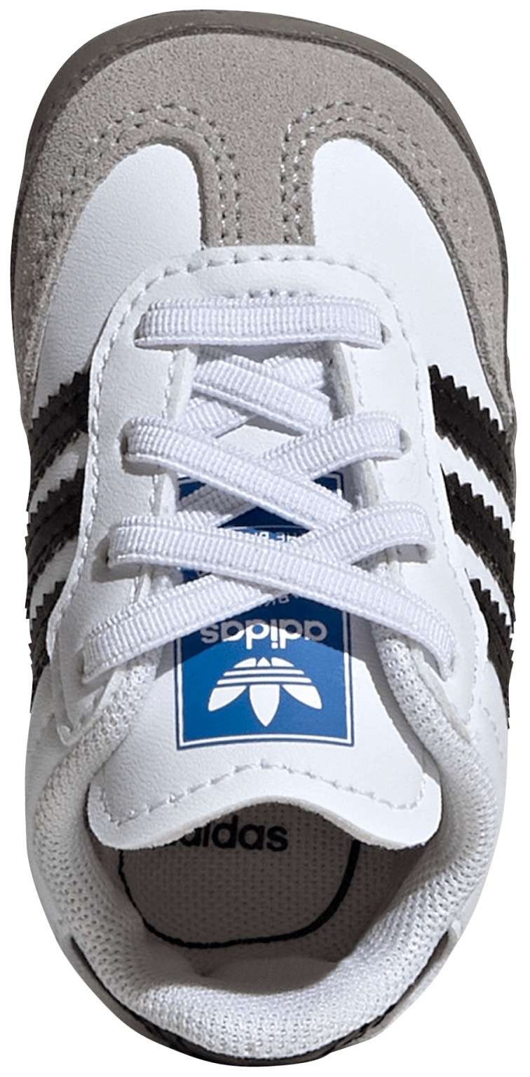 adidas Toddler Samba OG Shoes - White/Black/Clear Granite - View 2