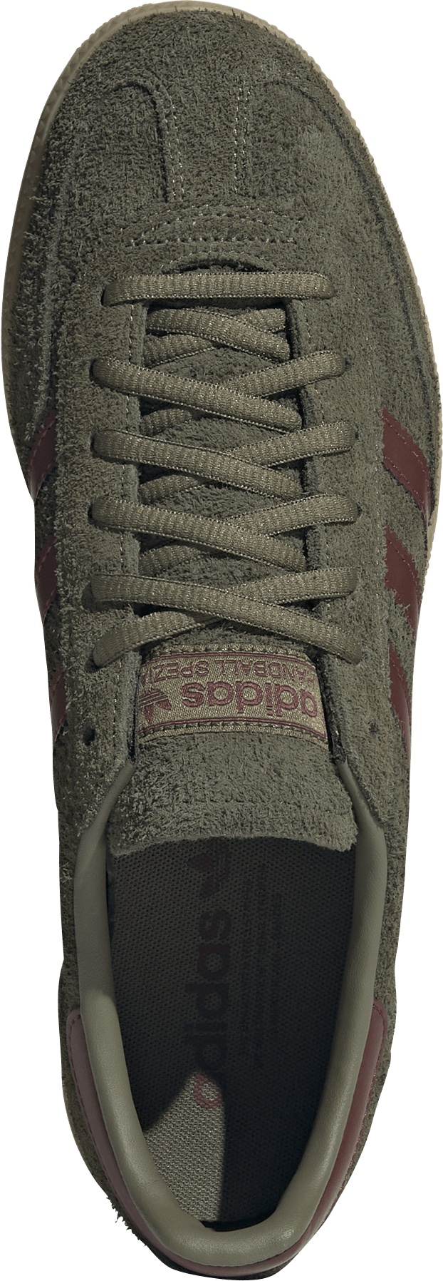 adidas Men's Handball Spezial Shoes - Olive/Fox Brown/Gum - View 2