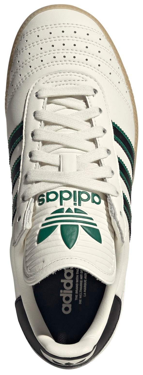 adidas Kids' Grade School Samba OG Shoes - Off White/Black/Gum - View 2