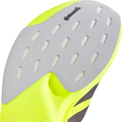 adidas Men's Adizero EVO SL Woven Running Shoes - Solar Yellow/Aurora Plum/Powder Plum - View 8