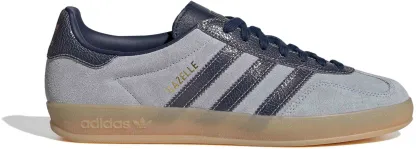 adidas Men's Gazelle Indoor Shoes - Vint Slvr/Indg - View 1