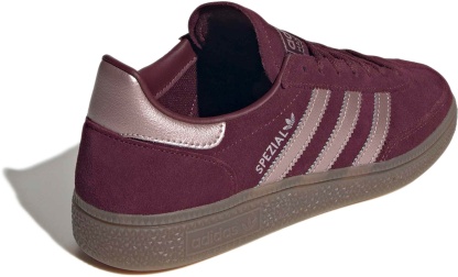 adidas Women's Handball Spezial Shoes - Maroon/Vapor Grey Mtlc - View 5