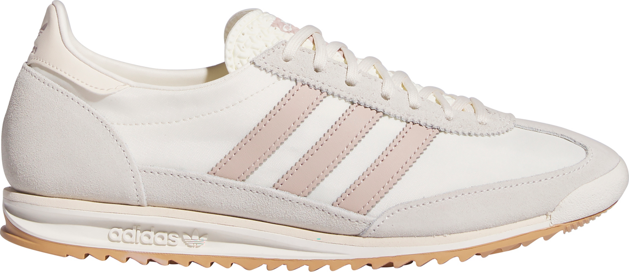 adidas Women's SL72 OG Shoes - White/Mauve - View 1