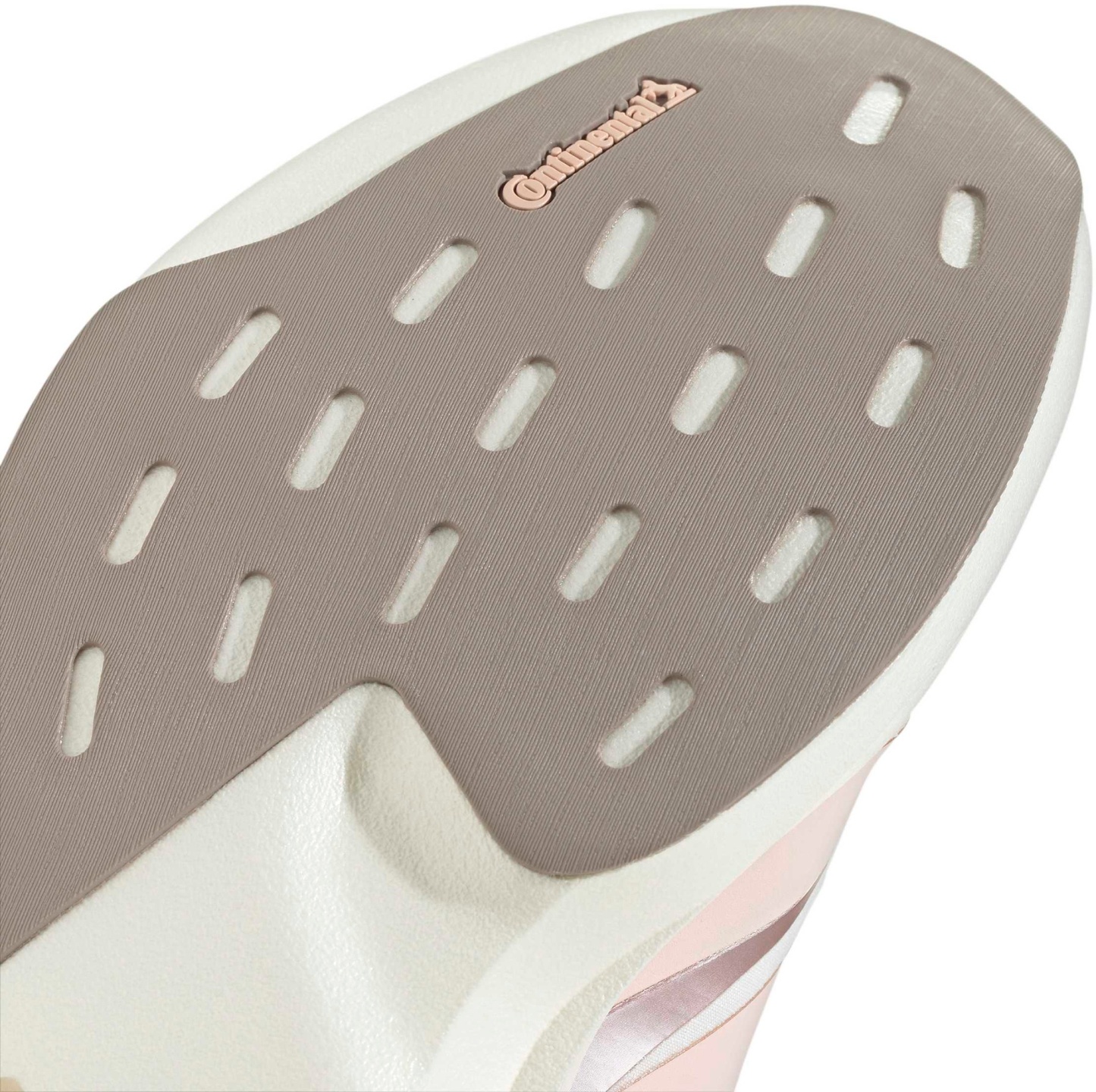 adidas Women's Adizero EVO SL EXO  Running Shoes - White/Blush Pink - View 8