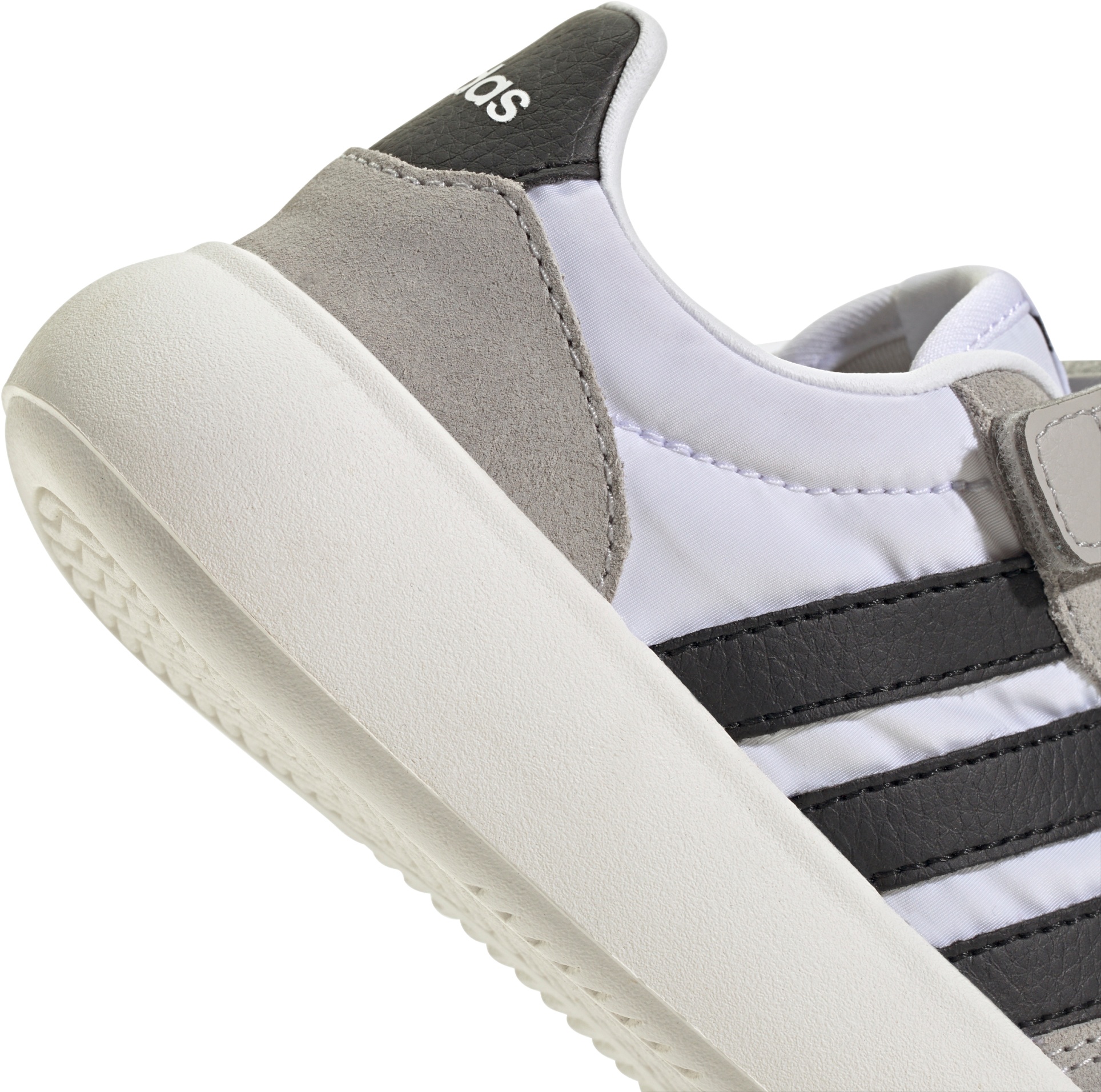 adidas Kids' Preschool Barreda Decode Shoes - White/Black - View 7