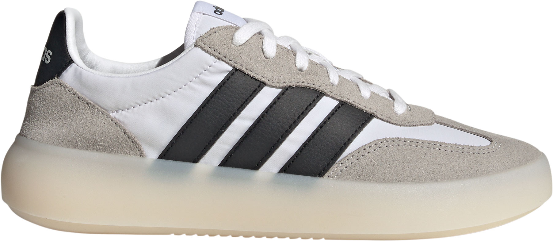 adidas Women's Barreda Decode Shoes - White/Black/White - View 1