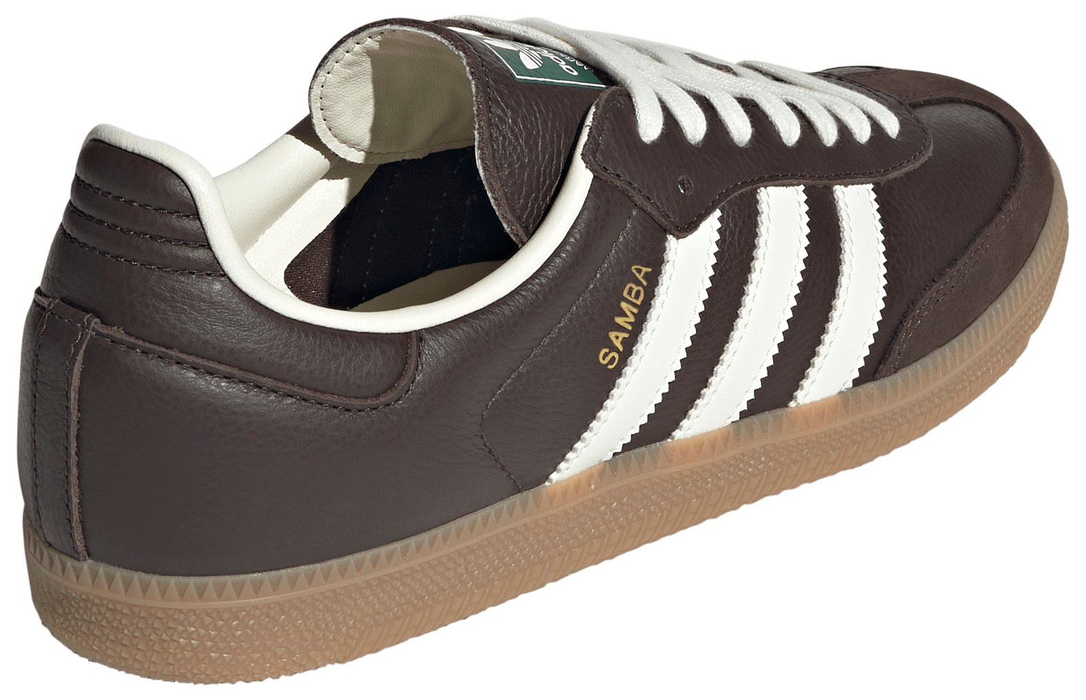 adidas Samba OG Shoes - Brown/White - View 5