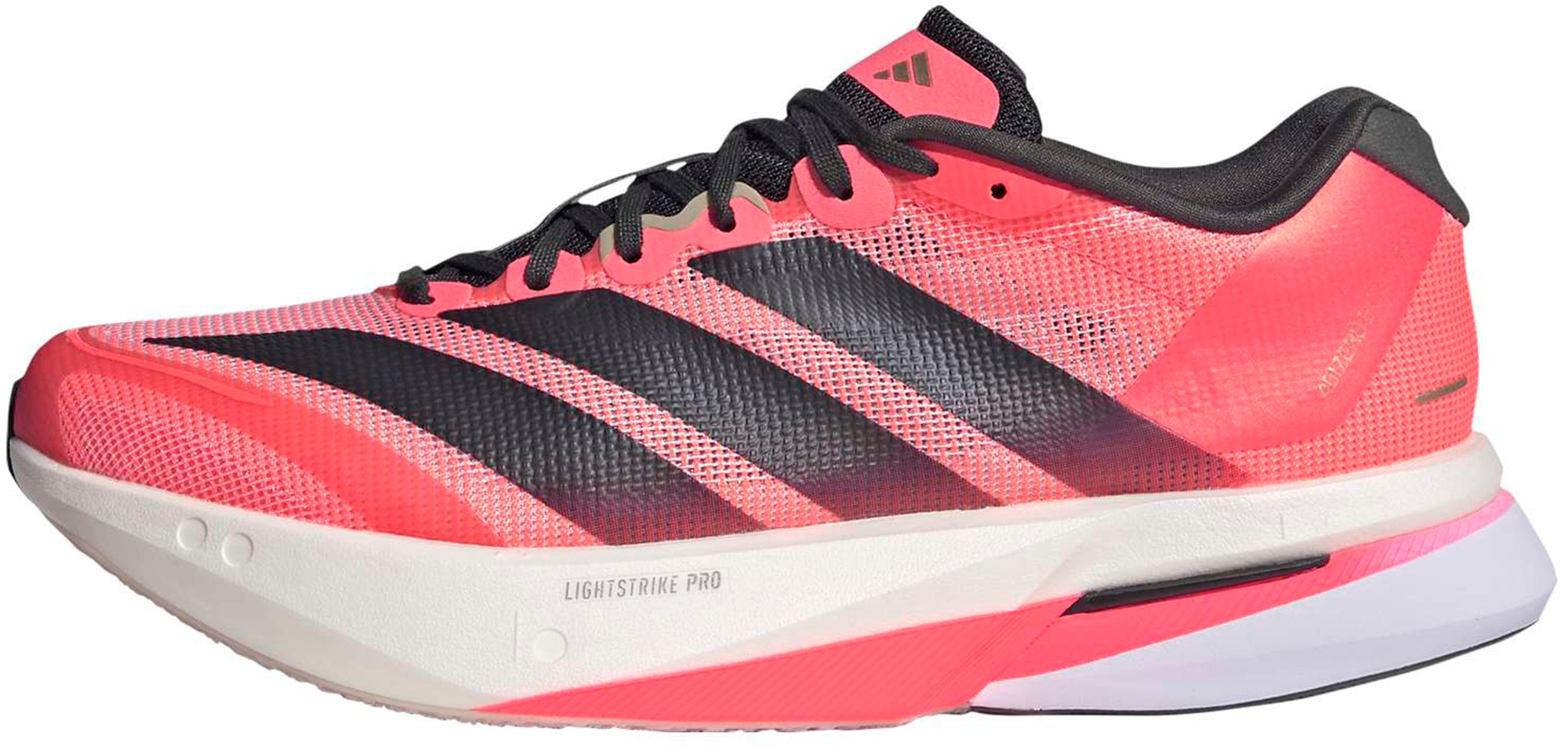 adidas Men's Adizero Boston 13 Running Shoes - Solar Turbo/Carbon/Charcoal - View 8