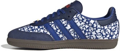 adidas Kids' Grade School Samba OG Shoes - Team Royal Blue/Team Royal Blue/Dark Blue - View 4