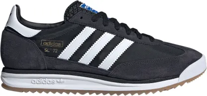 adidas Men's SL 72 RS Shoes - Black/White/Blue - View 1