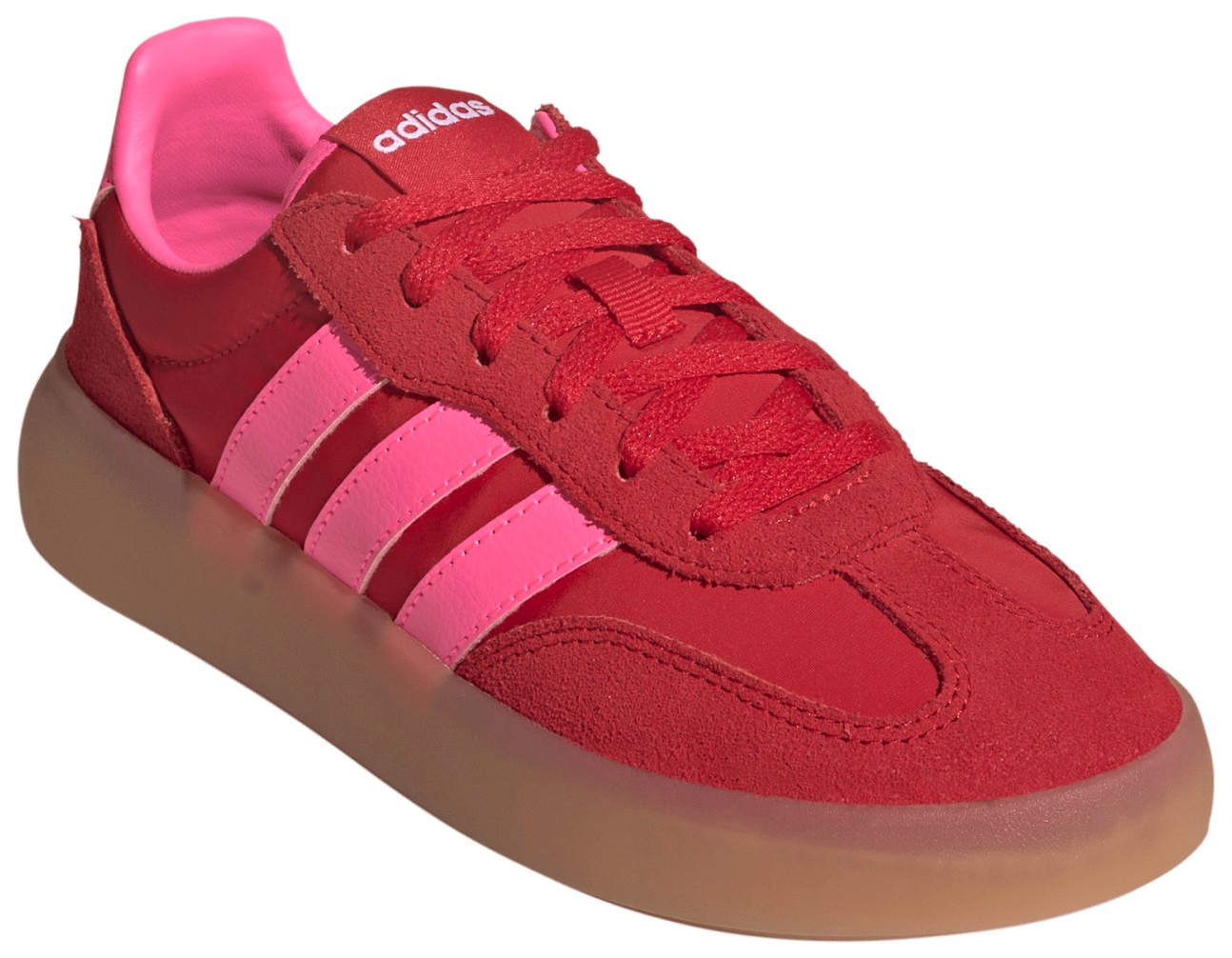 adidas Kids' Grade School Barreda Decode Shoes - Red/Pink - View 6