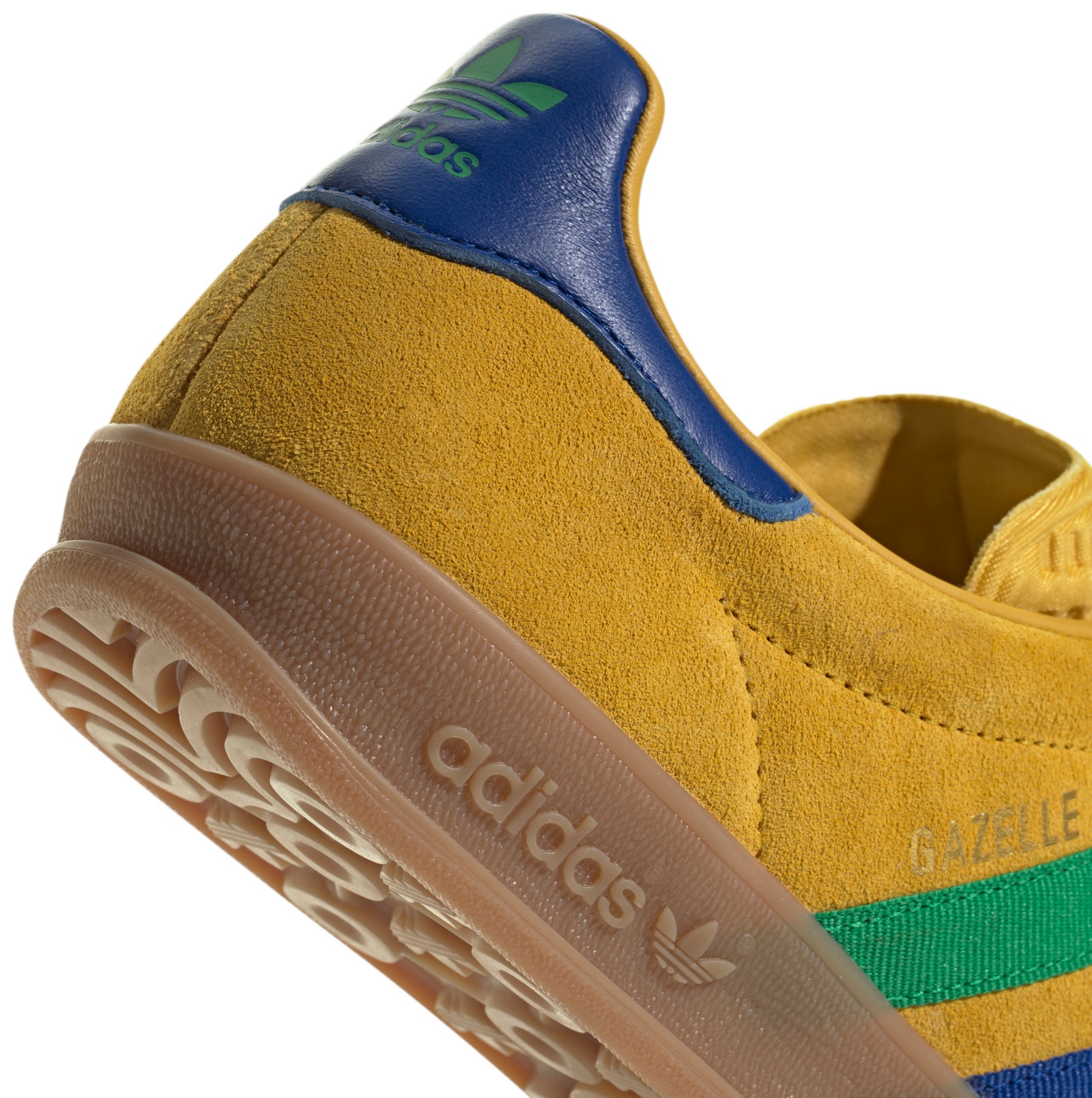 adidas Men's FIFA World Cup Gazelle Indoor Shoes - Eqt Yellow/Collegiate Royal/Green - View 8