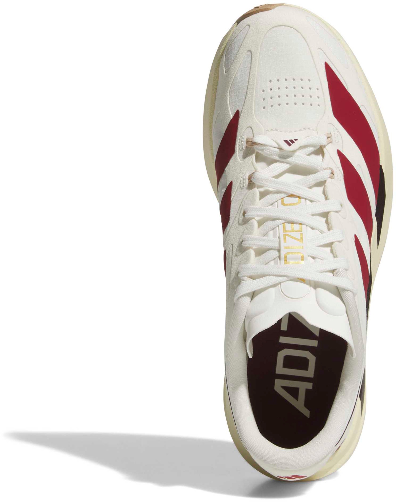 adidas Women's Adizero EVO SL EXO  Running Shoes - Core White/Team Victory Red/Cream White - View 2