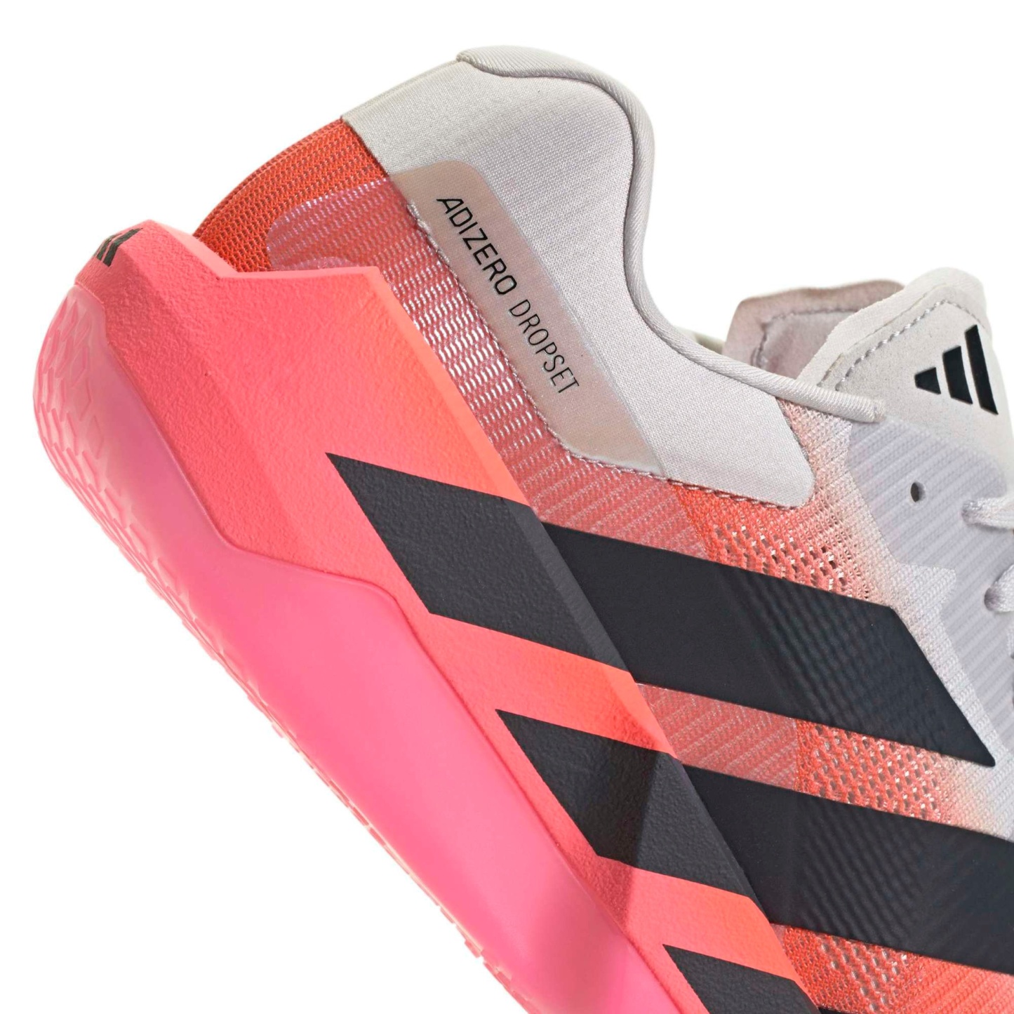 adidas Men's Adizero Dropset Pro Training Shoes - Grey/Blk/Turbo - View 7