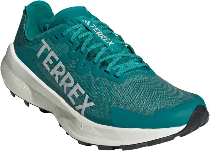 adidas Men's Terrex Agravic Speed Trail Running Shoes - Teal/Grey - View 7
