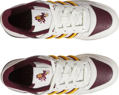 adidas Men's Forum Low Classic Arizona State Shoes - Maroon/Gold - View 4