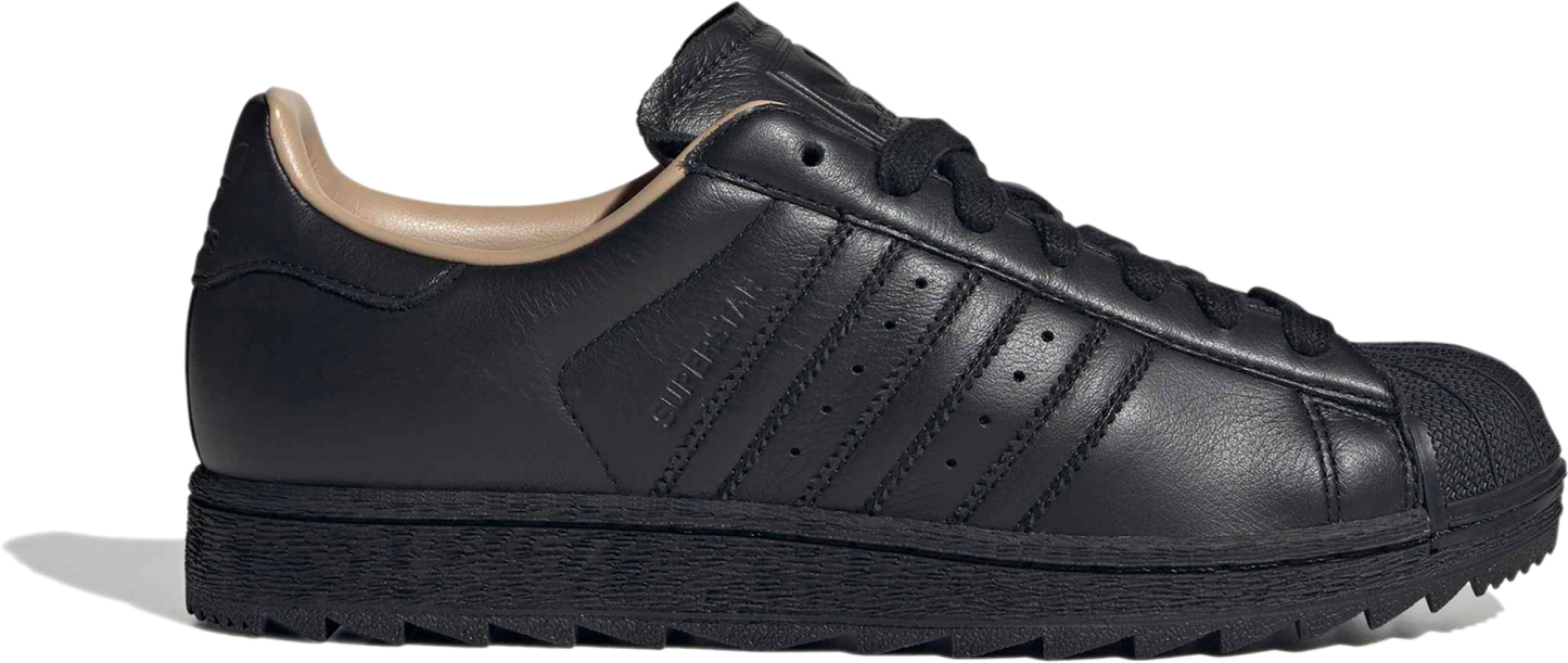 adidas Men's Superstar II Shoes - Ripple Black - View 1