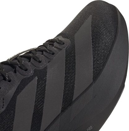 adidas Women's Adizero EVO SL Running Shoes - Black/Black/White - View 7