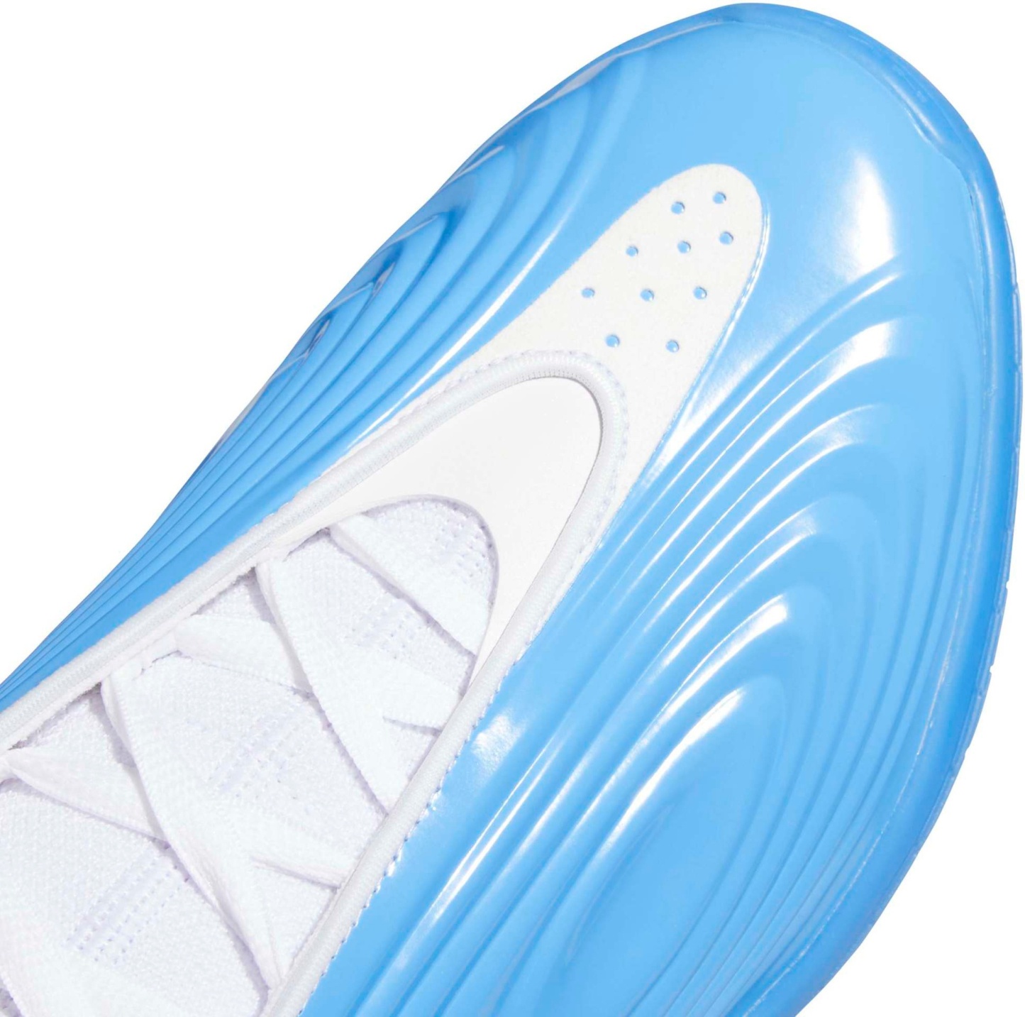 adidas Harden Volume 10 'Playoffs' Basketball Shoes - Blue/White/Silver - View 2