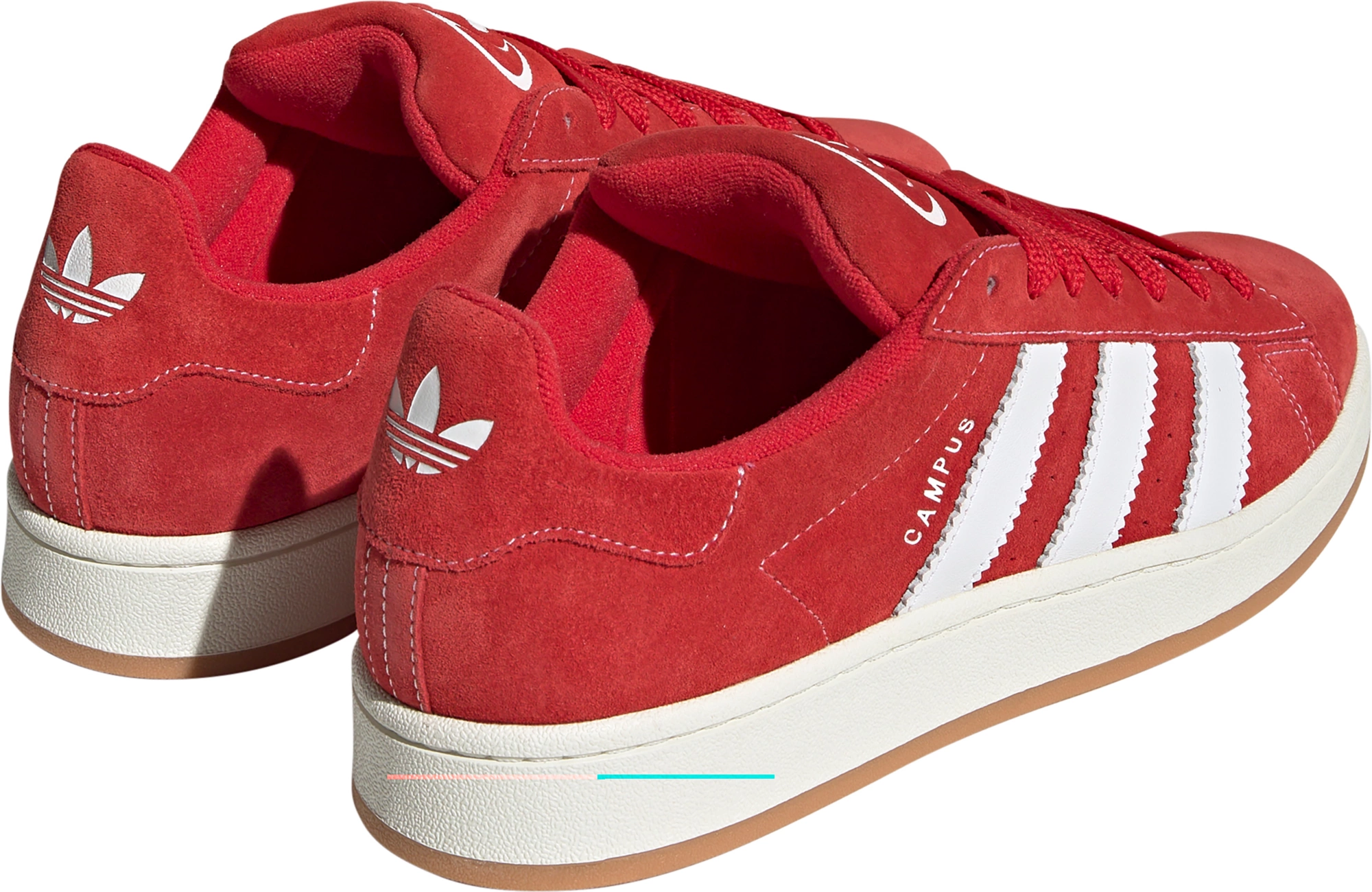adidas Men's Campus 00s Shoes - Red/White - View 5