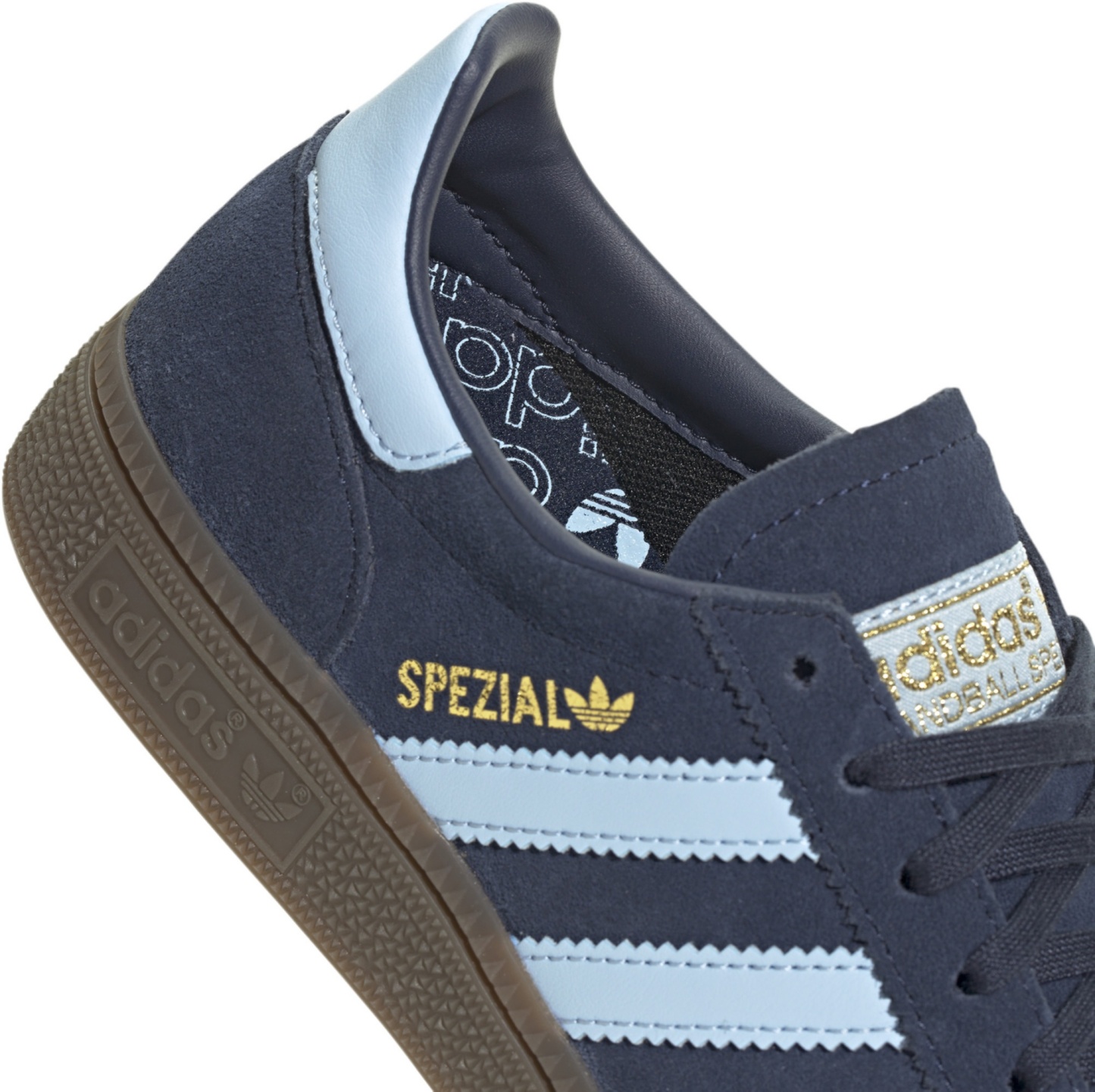 adidas Kids' Grade School Handball Spezial Shoes - Navy/Blue - View 7