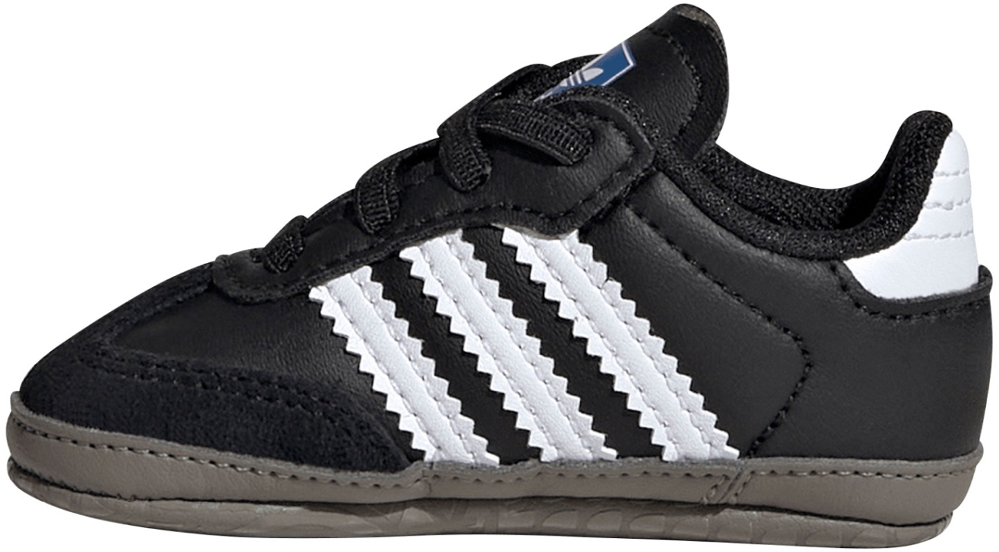adidas Toddler Samba OG Shoes - Black/White/Bluebird - View 4