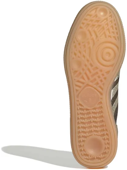 adidas Women's Handball Spezial Shoes - Earth Strata/Off Wht/Gold - View 3