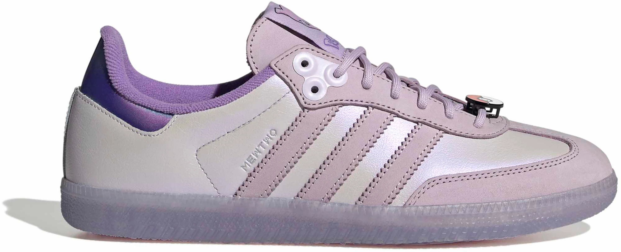 adidas x Pokémon Samba OG Shoes - Ice Lavender/Violet Fusion - View 1