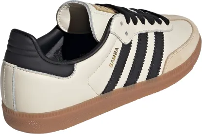 adidas Women's Samba OG Shoes - Cream/Black - View 5