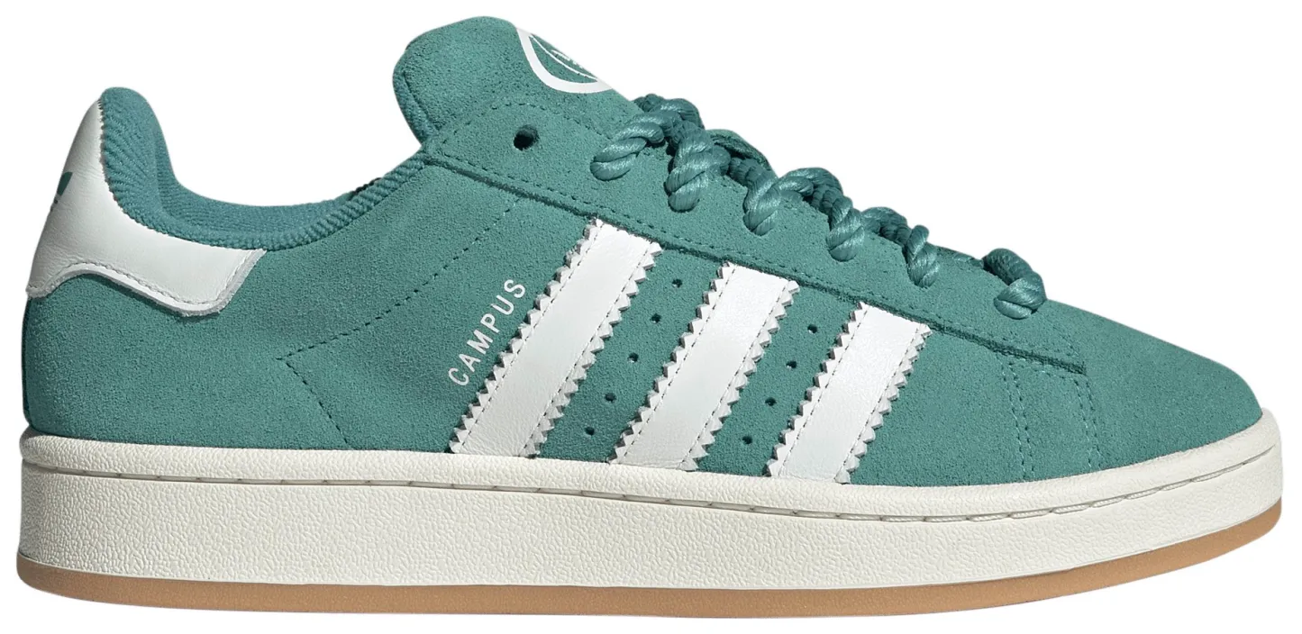 adidas Women's Campus 00s Shoes - Active Teal/White - View 1