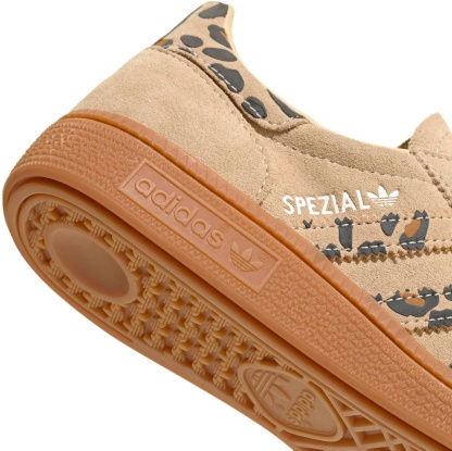 adidas Kids' Grade School Handball Spezial Shoes - Sand Strata/White/Mesa - View 7
