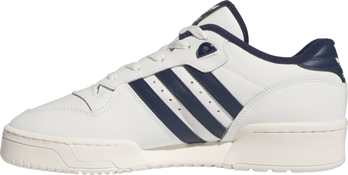 adidas Men's Rivalry Low Shoes - White/Indigo - View 4
