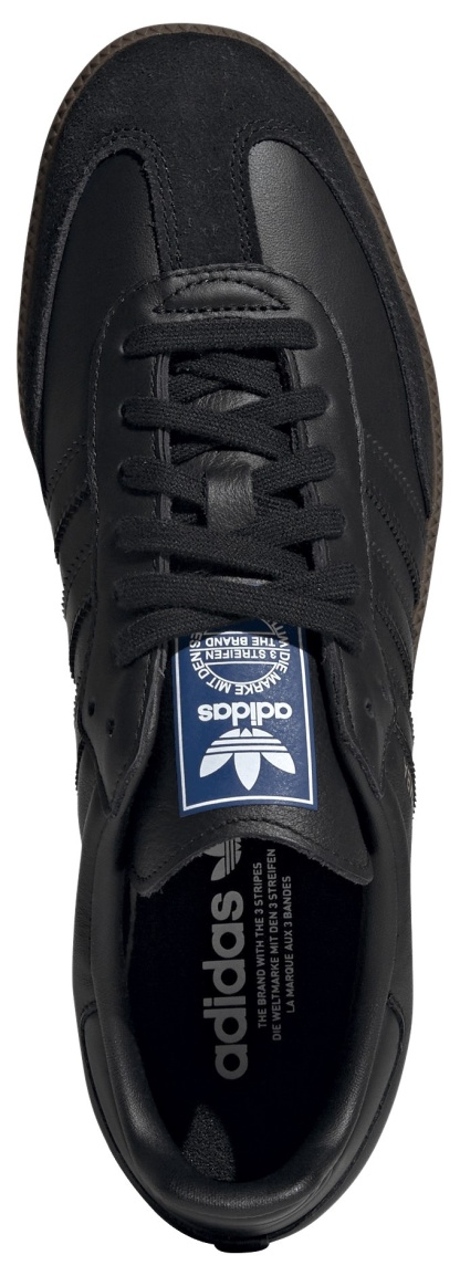 adidas Samba OG Shoes - Black/Gum - View 4