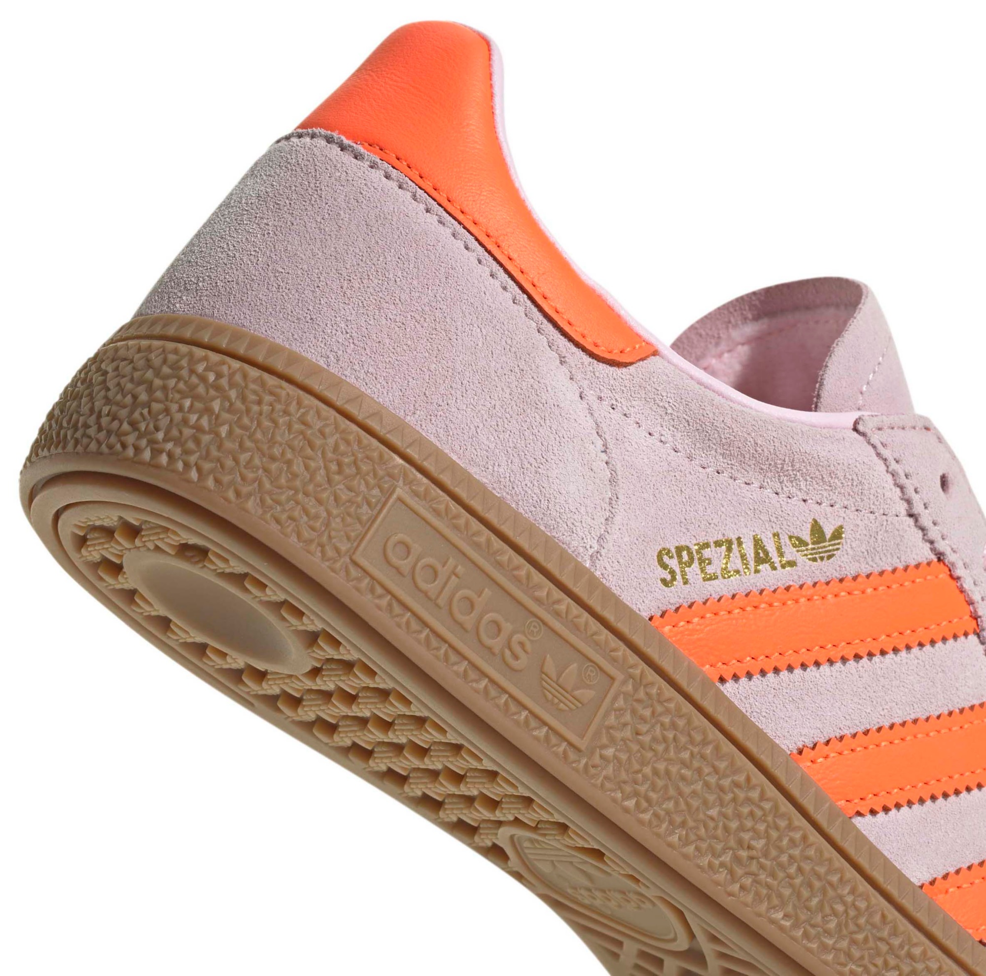 adidas Women's Handball Spezial Shoes - Pink/Orange/Gum - View 6
