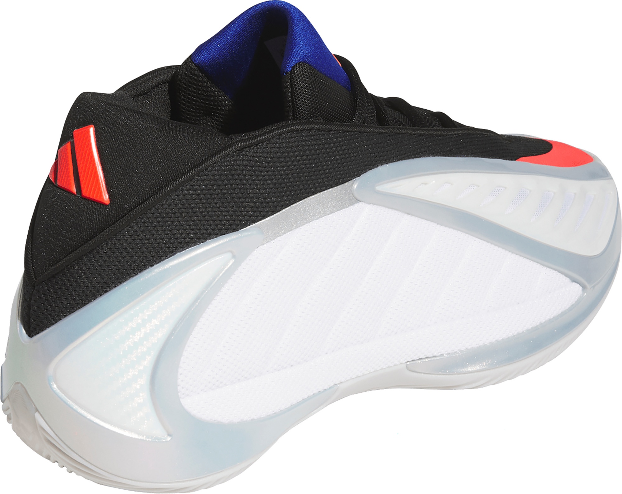 adidas Anthony Edwards 2 'Future Icon' Basketball Shoes - White/Lucid Red/Silver - View 7