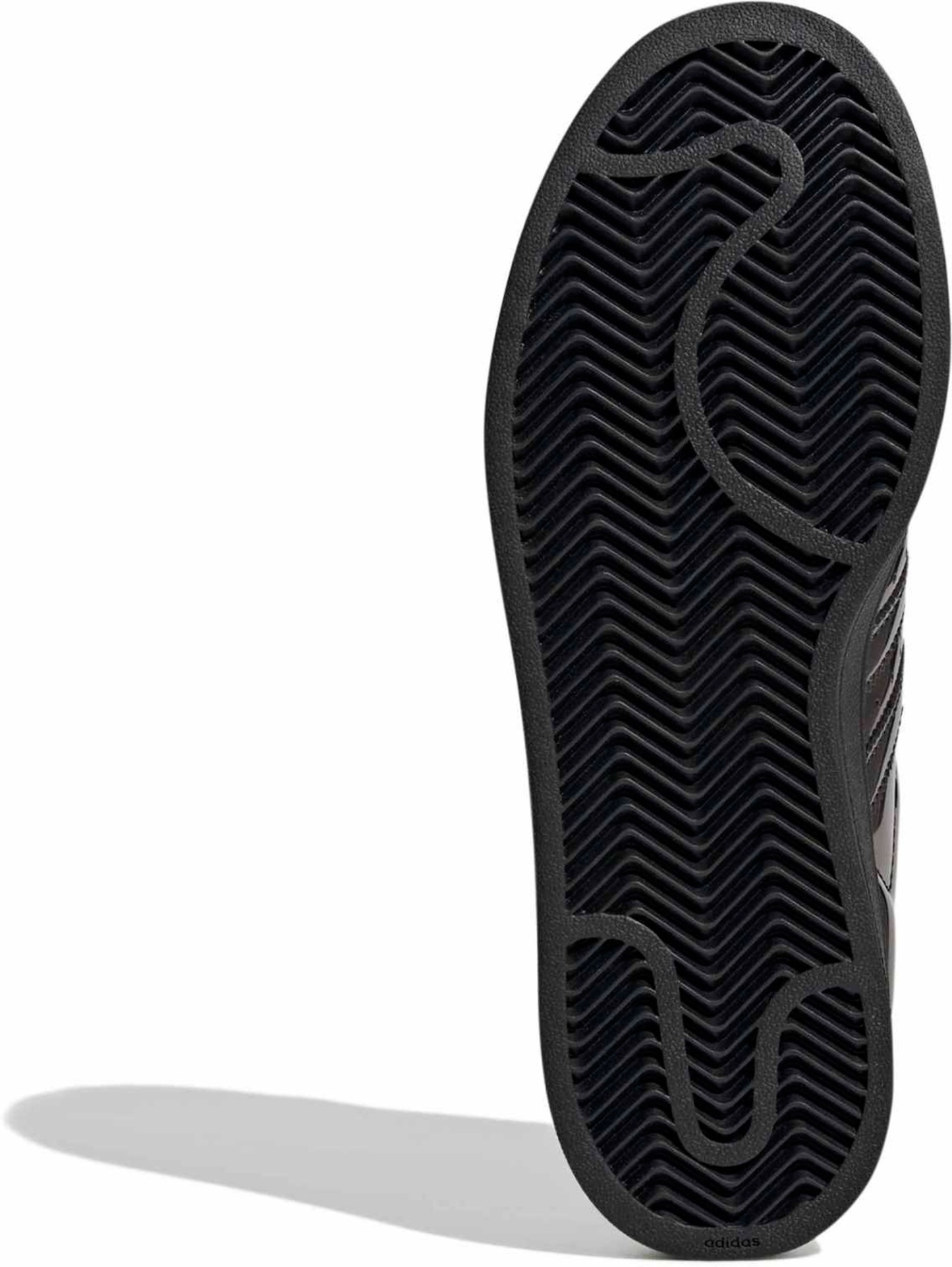 adidas Women's Superstar II Shoes - Chrome Black/Silver - View 3