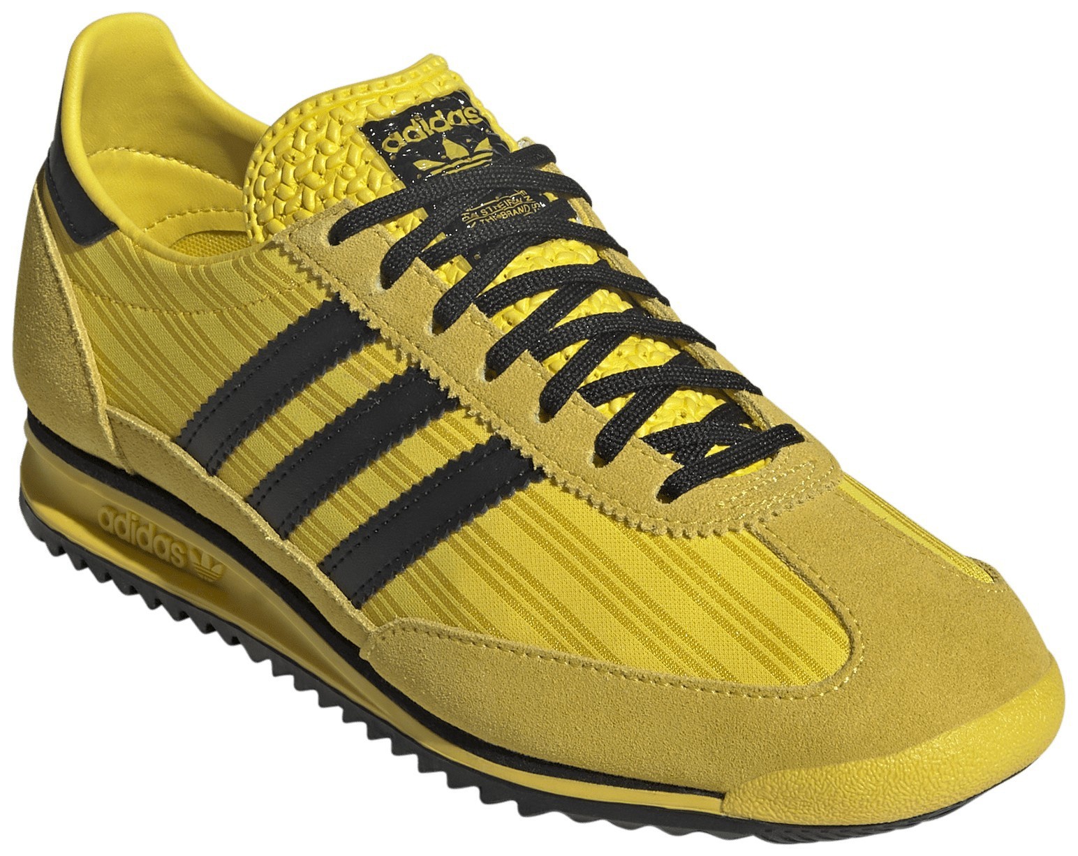 adidas Women's SL72 OG Shoes - Black/Yellow/Black - View 8