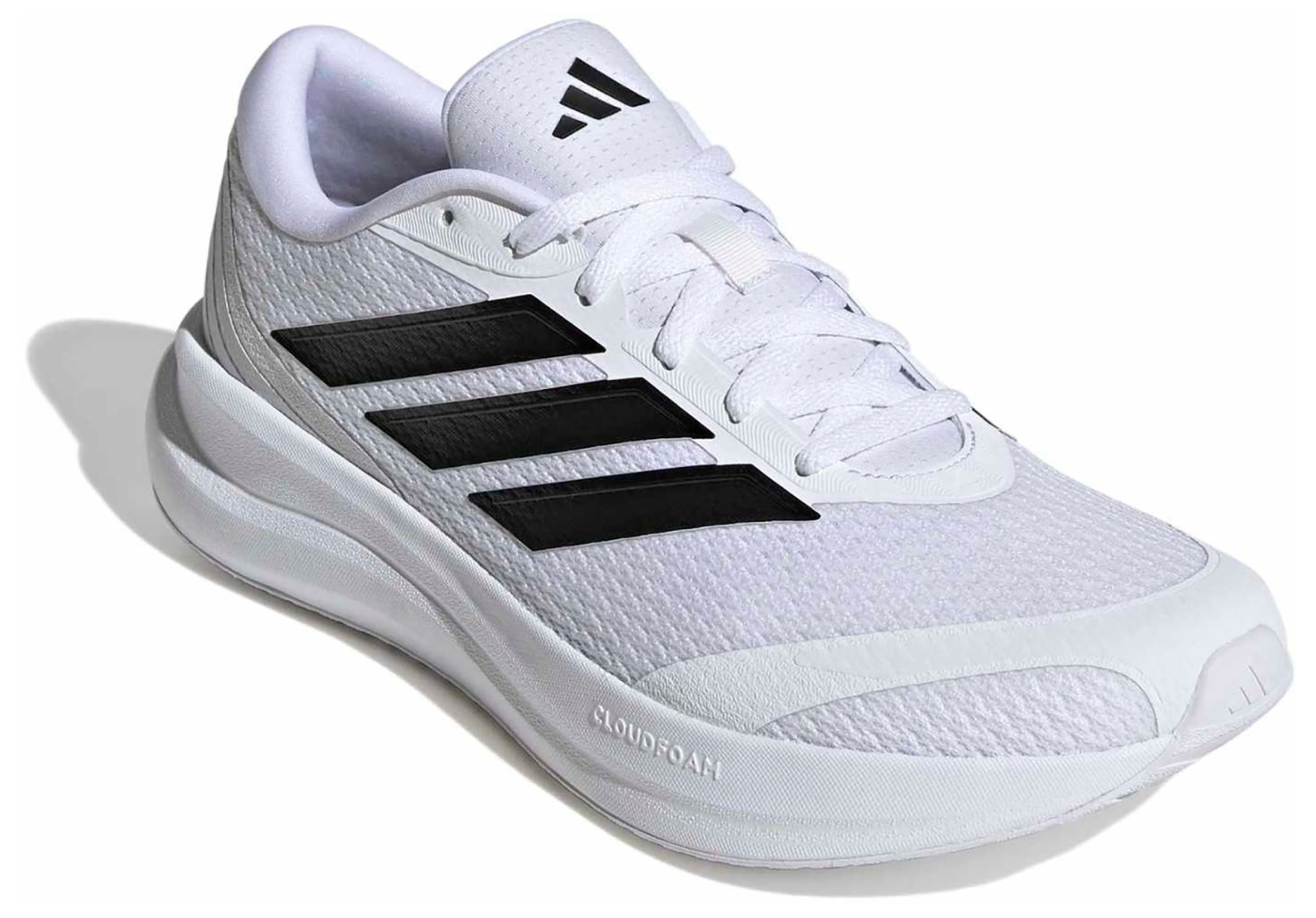 adidas Men's Runfalcon 6 CLOUDFOAM Running Shoes - Ftwr White/Core Black/Grey One - View 4