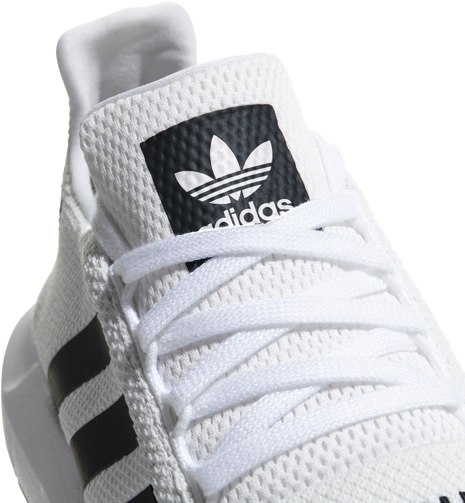 adidas Originals Men's Swift Run Shoes - White/Black - View 8