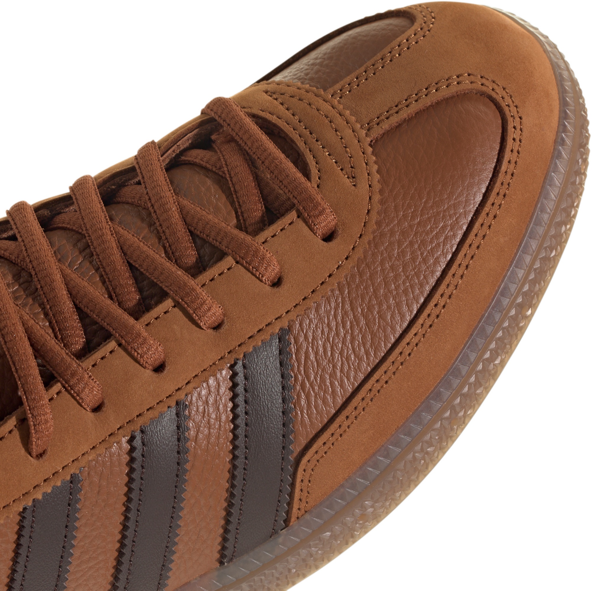 adidas Men's Handball Spezial Shoes - Bronze/Aurora Coffee/Gum - View 8