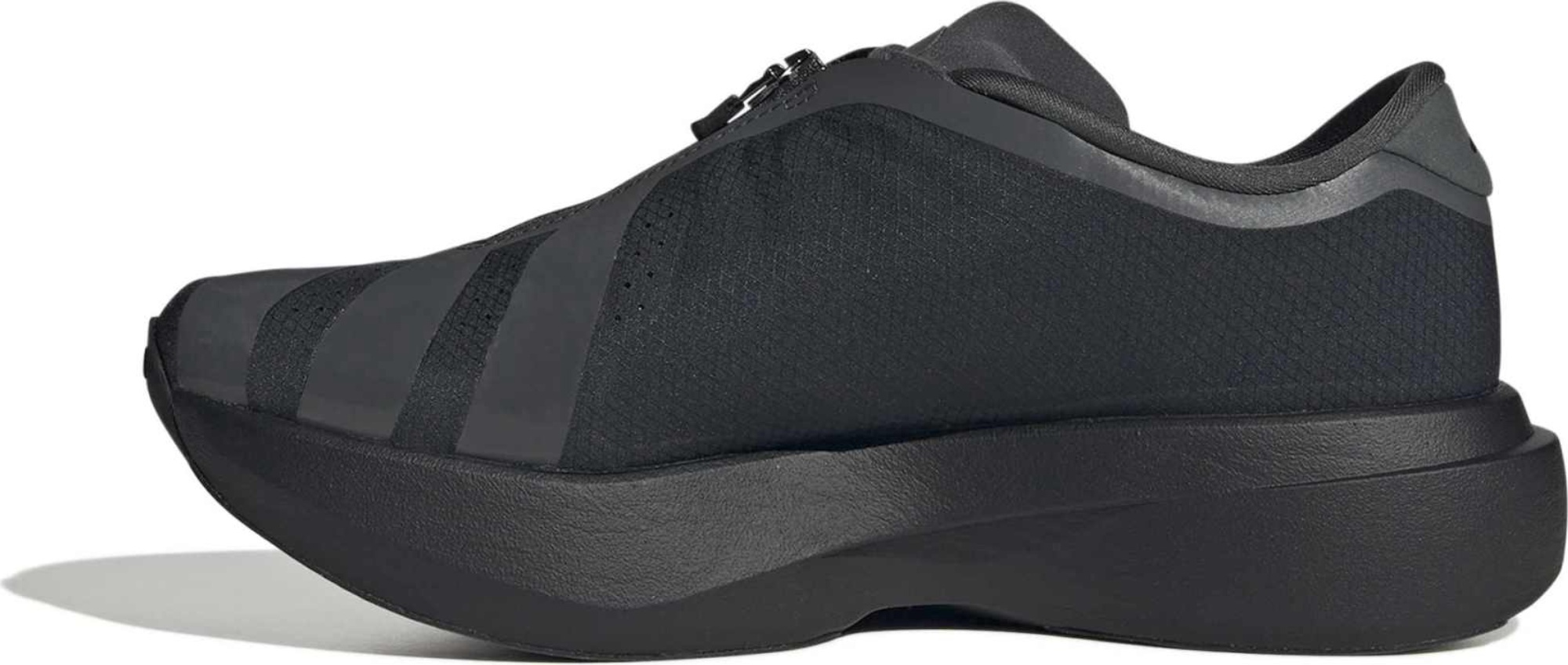 adidas Women's Adizero EVO SL Zip Running Shoes - Black/Grey/Silver - View 4