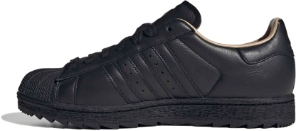 adidas Men's Superstar II Shoes - Ripple Black - View 4